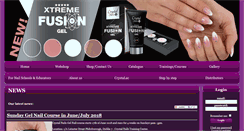 Desktop Screenshot of crystalnailsireland.com